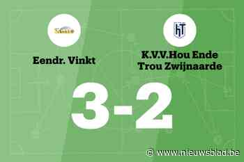 Deblaere scoort twee keer voor Eendracht Vinkt B in wedstrijd tegen HT Zwijnaarde B