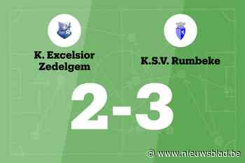 Timmerman scoort twee keer voor SV Rumbeke in wedstrijd tegen Excelsior Zedelgem