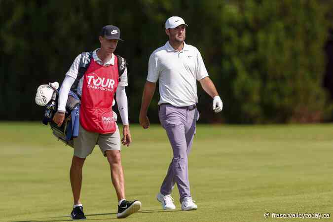 Scheffler closes in on $25 million FedEx Cup prize with late burst of birdies