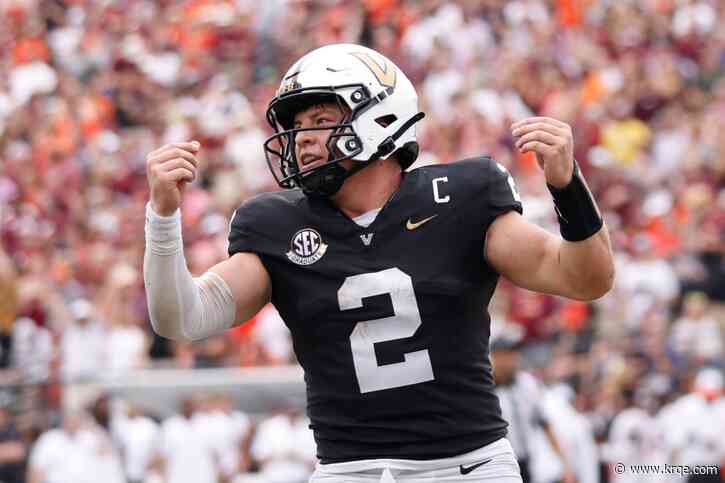 Diego Pavia leads Vanderbilt to overtime victory