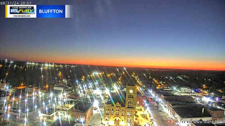 Clear skies and cooler air on tap tonight