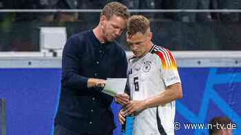 Völler weiß bereits Bescheid: Kommt nur Kimmich als neuer DFB-Kapitän infrage?
