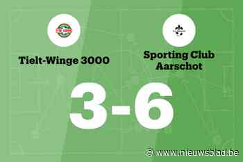 SC Aarschot B wint tegen Tielt-Winge 3000 door treffers van Sillen