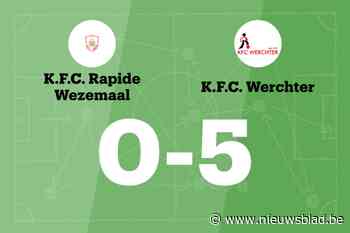 Wedstrijd tussen Rapide Wezemaal B en KFC Werchter eindigt in forfaitscore
