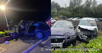 Police appeal after van 'forces BMW off road' in major crash