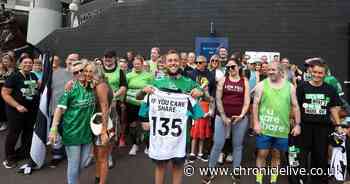 If U Care Share charity co-founder completes epic 800 mile run in shadow of St James' Park