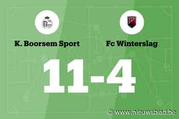 Mytilineos scoort vier keer voor Boorsem B dat wint van FC Winterslag