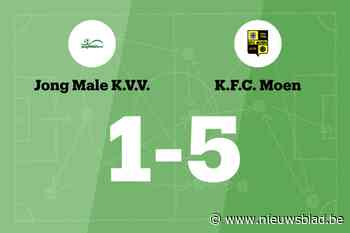 Secq leidt FC Moen naar zege tegen Jong Male