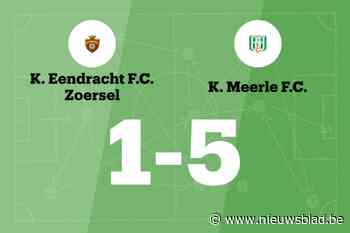 Meerle wint uit van Zoersel B, mede dankzij twee treffers Hulsman