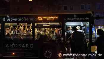 Volle Busse und lange Wartezeiten: Herbstfest-Chaos im Stadtverkehr Rosenheim