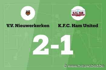 Nieuwerkerken wint van Ham United