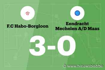 Dominant Habo-Borgloon te sterk voor E. Mechelen a/d Maas B
