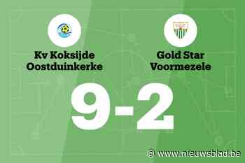 KV Koksijde Oostduinkerke overklast GS Voormezele