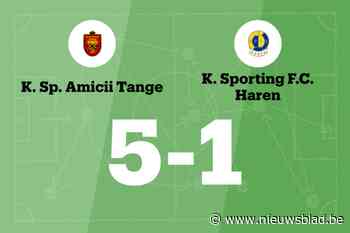 Ganga scoort twee keer voor Amicii Tange in wedstrijd tegen KFC Haren