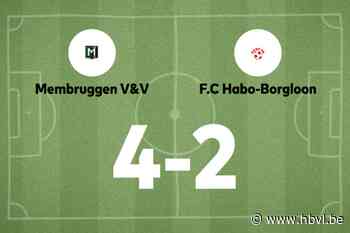 Membruggen wint thuis tegen Habo-Borgloon B