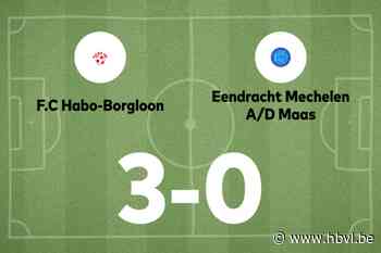 Habo-Borgloon wint thuis van E. Mechelen a/d Maas B
