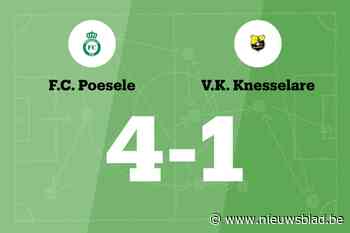 Cottenier leidt FC Poesele naar zege tegen VK Knesselare