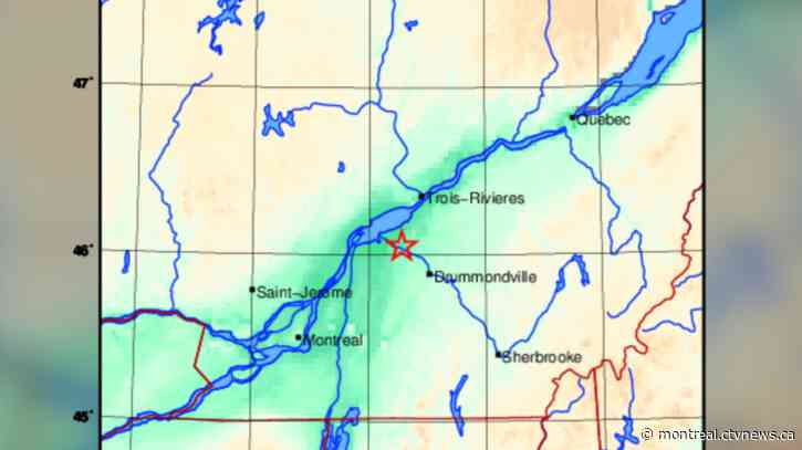 Mild earthquake rattles three Quebec cities, no damage reported