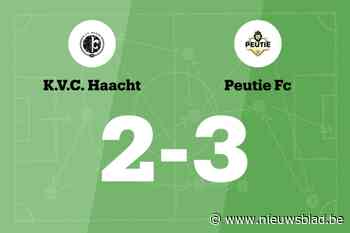FC Peutie wint van KVC Haacht B