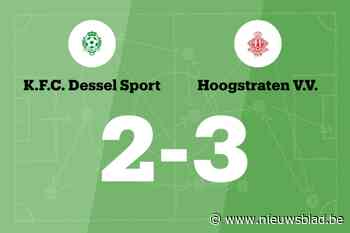 Hoogstraten VV wint uit van Dessel Sport
