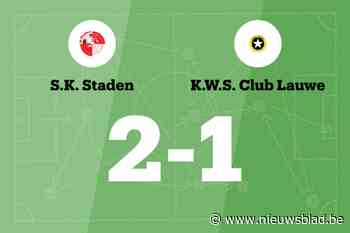 SK Staden wint het duel met WS Lauwe en beslist in de eerste helft