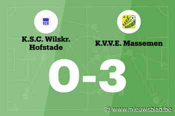 KVVE Massemen B boekt overtuigende zege op Wilskracht Hofstade