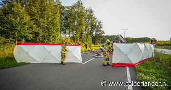 Minstens twee zwaargewonden bij frontale botsing tussen drie voertuigen in Ellecom