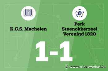 CS Machelen en PSV 1820 delen de punten