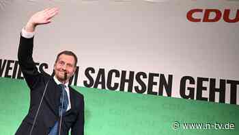 Stimmen nach der Sachsen-Wahl: Kretschmer "sensationell" -  Lang beklagt "Feindbild Grüne"