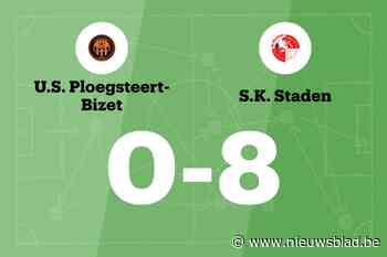 Doelpuntenfestijn bij SK Staden tegen U.S. Ploegsteert-Bizet