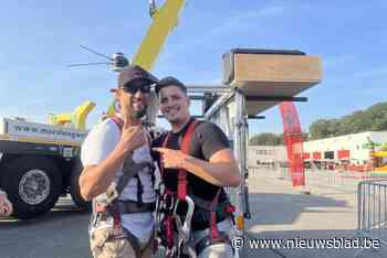 DJ Icon behaalt wereldrecord hoogste DJ-set op 103 meter tijdens personeelsfeest Groep Maes: “Geen moment schrik gehad”