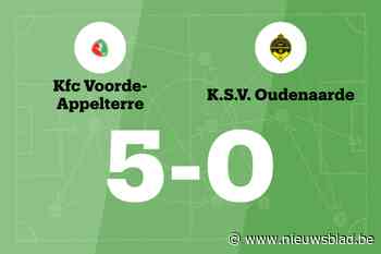 KFC Voorde-Appelterre overklast KSV Oudenaarde
