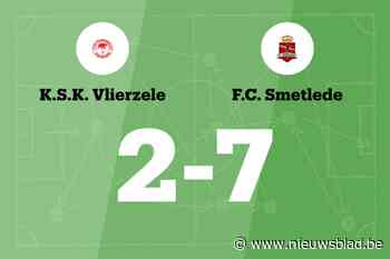 FC Smetlede overklast KSK Vlierzele