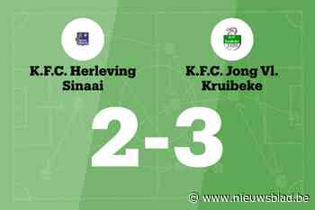 JV Kruibeke wint uit na spectaculaire ommekeer tegen FCH Sinaai