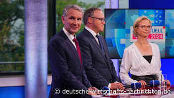 Thüringen-Wahl: AfD deutlich vorne - Schwierige Regierungsbildung erwartet