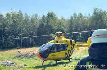 FW-EN: Landeplatzsicherung Rettungshubschrauber