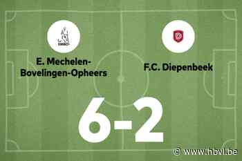 EMBO wint sensationeel duel met Diepenbeek B