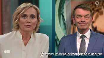 Als Miosga ins ARD-Wahlstudio schaltet, geht plötzlich Alarm im Landtag los