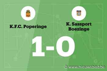Ballyn leidt FC Poperinge langs Sassport Boezinge B