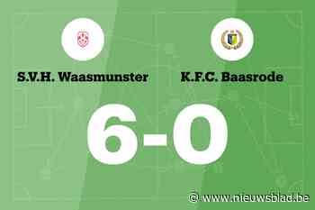 SVH Waasmunster overklast KFC Baasrode
