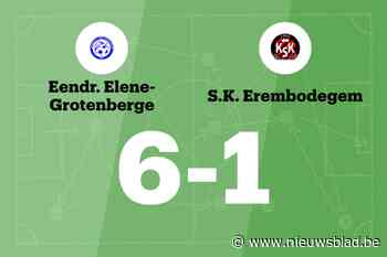 Eendracht Elene-Grotenberge B overklast SK Erembodegem
