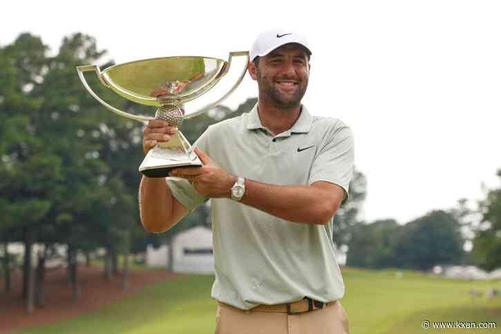 Scottie Scheffler caps off record season with FedEx Cup title and $25 million bonus