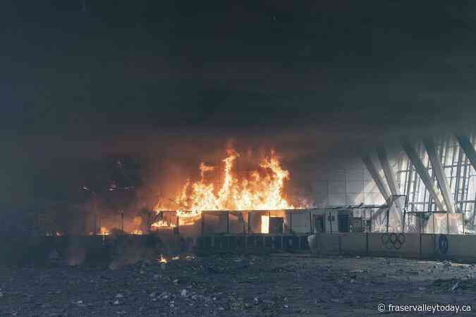 Russia launches a barrage of drones, cruise and ballistic missiles at Kyiv, Ukraine’s military says