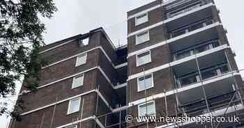 Terrified parents fled burning Sydenham tower block with kids under their arms