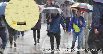 Met Office weather warning issued amidst thunderstorms