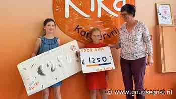 Goudse Lotte en Laure zamelen 1500 euro in voor Kika met een jaar zonder snoep: 'Het was soms best moeilijk'