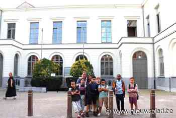 Leerlingen van de basisschool Erasmus GO! krijgen vanaf nu les in een echt monument: een gerestaureerde jongensschool uit 1877