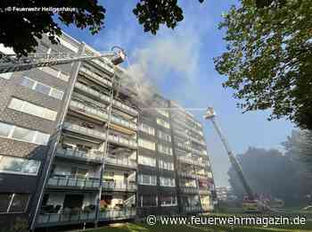 Wohnung im 5. OG in Vollbrand