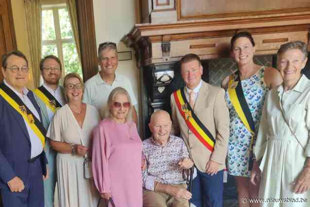 André en Elisabeth vieren briljanten huwelijksverjaardag