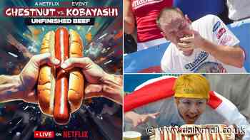 Do YOU have what it takes to become a competitive eater? From stomach-stretching training to the possibility of choking to death, scientists reveal the reality of the 'sport' - as Netflix prepares to stream the Chestnut vs Kobayashi hotdog-eating con